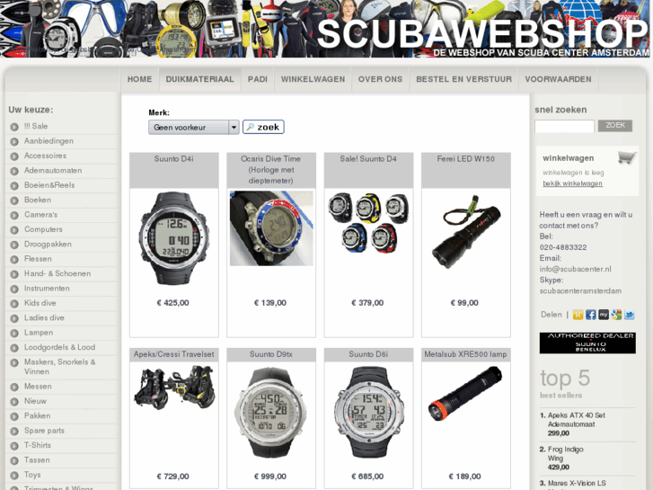 www.scubawebshop.nl