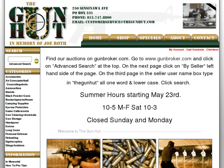 www.thegunhut.com