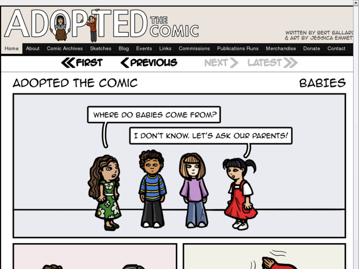 www.adoptedthecomic.com