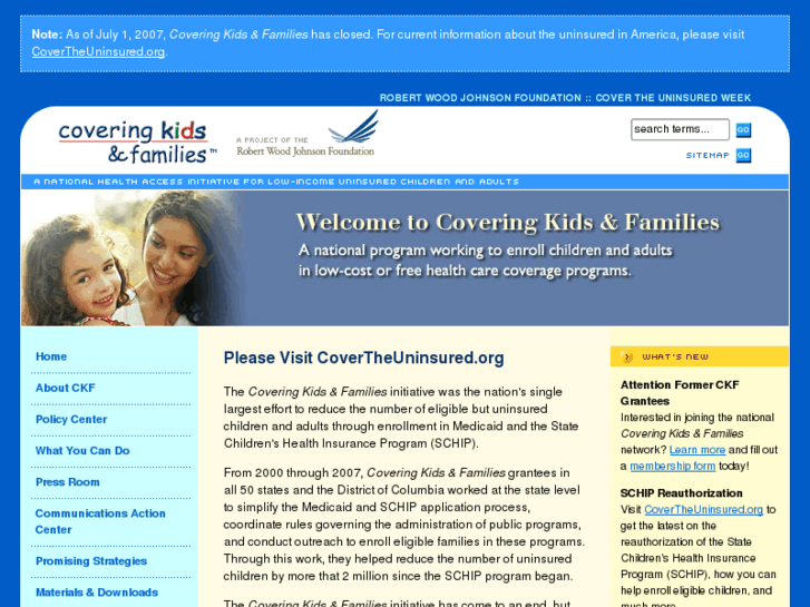 www.coveringkidsandfamilies.net