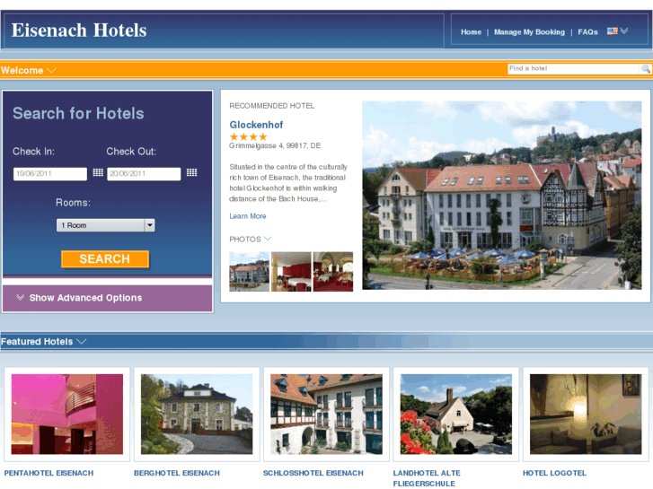 www.eisenachhotels.com