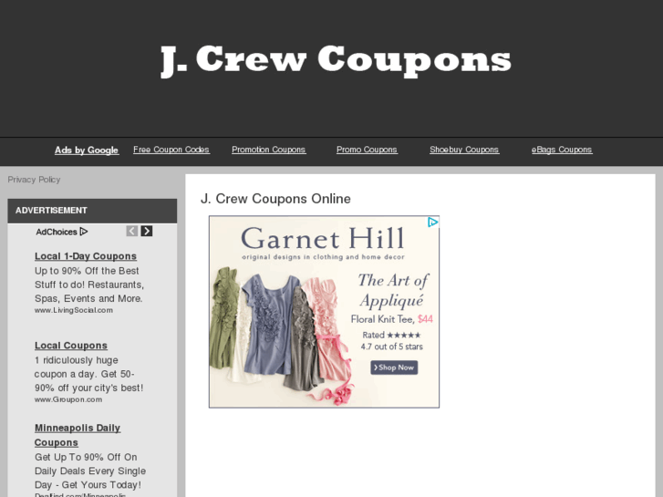 www.jcrewcoupons.com