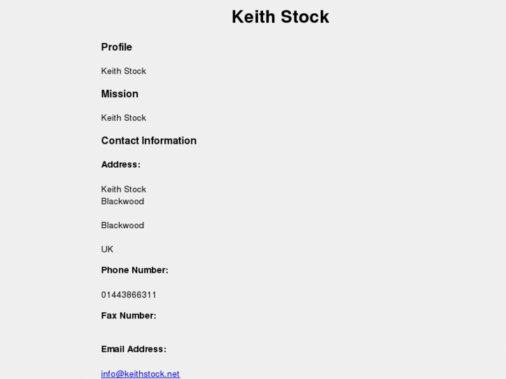 www.keithstock.net