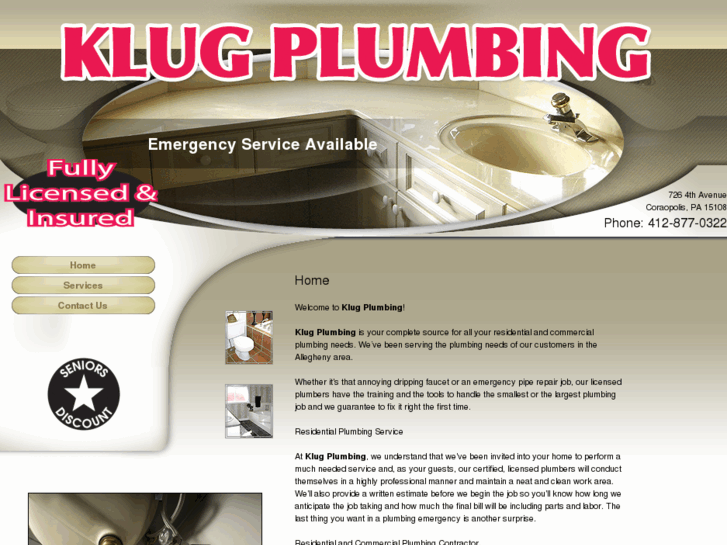 www.klugplumbing.com