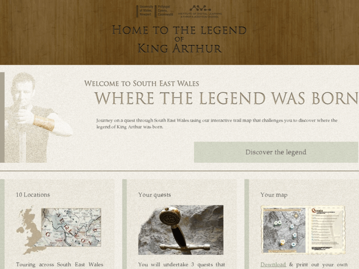 www.legendofkingarthur.org