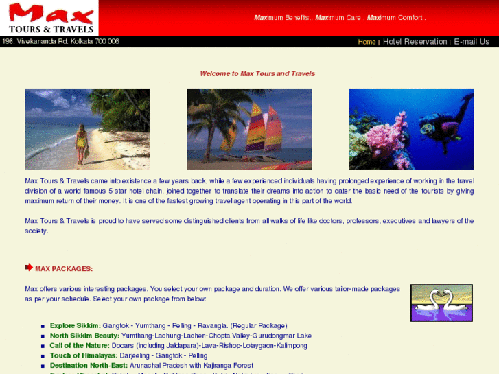 www.maxtravelindia.com