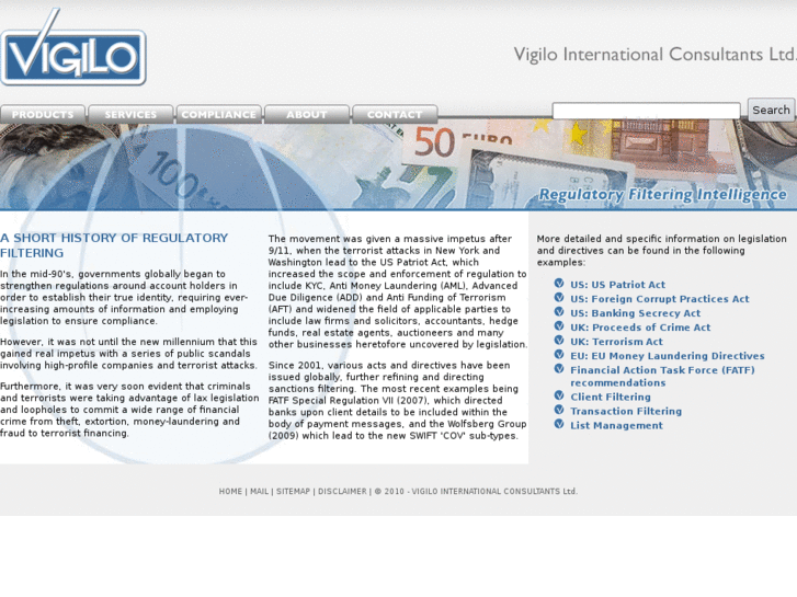 www.regulatoryfiltering.info