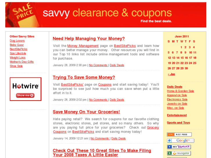 www.savvy-clearance.com