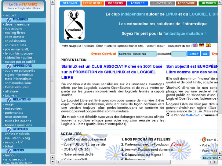 www.starinux.org