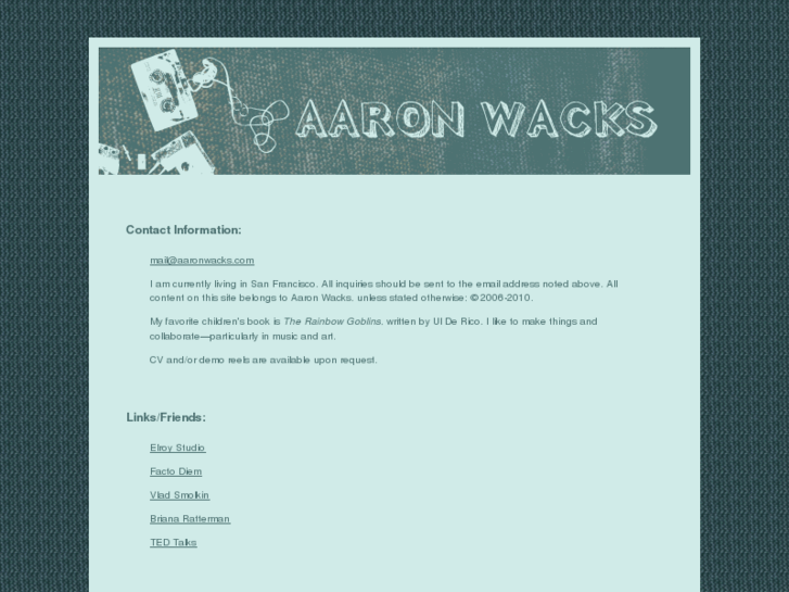 www.aaronwacks.com