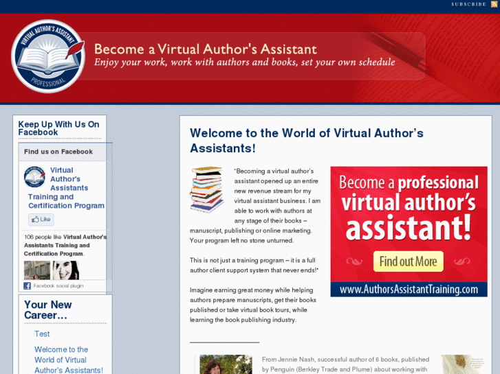 www.authorsassistanttraining.com