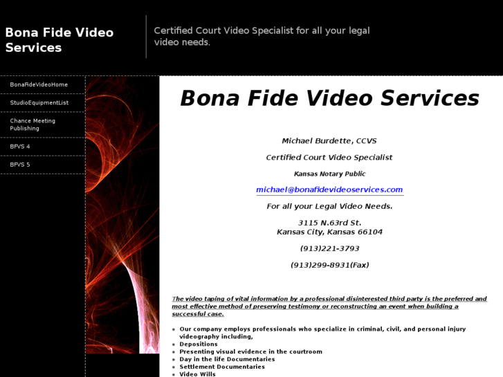 www.bonafidevideoservices.com