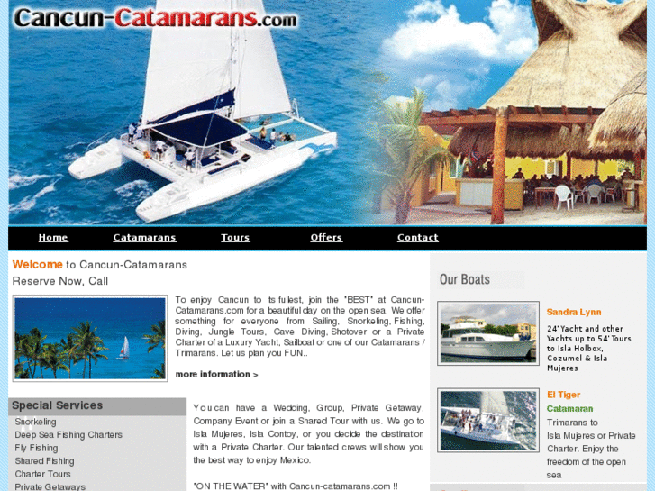 www.cancun-catamarans.com