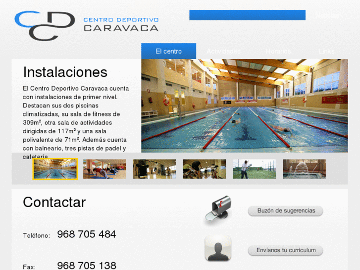 www.centrodeportivocaravaca.com