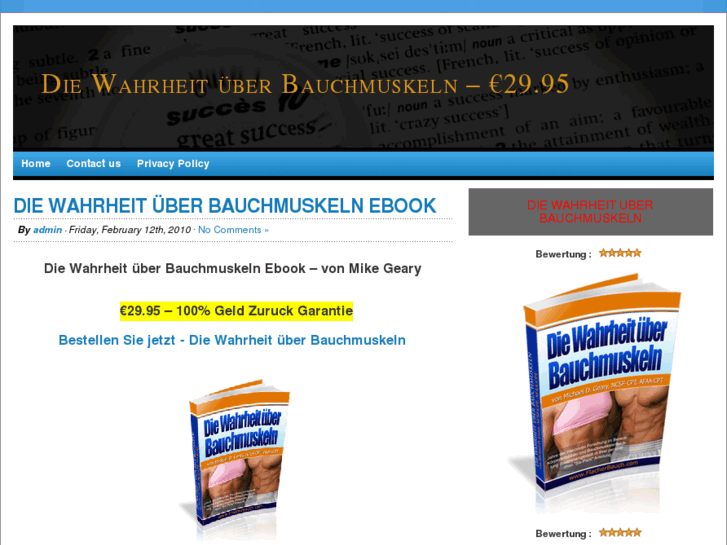 www.diewahrheituberbauchmuskeln.de