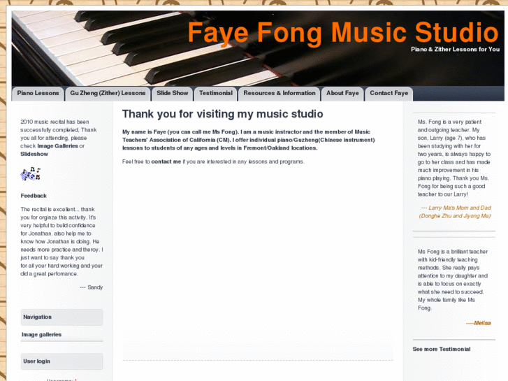 www.fayemusicstudio.com