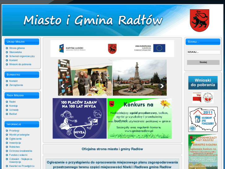 www.gminaradlow.pl