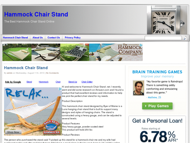 www.hammockchairstand.net