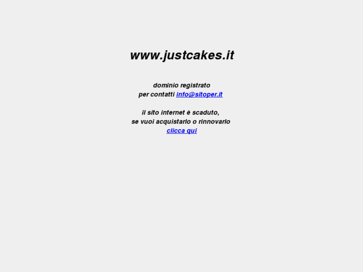 www.justcakes.it