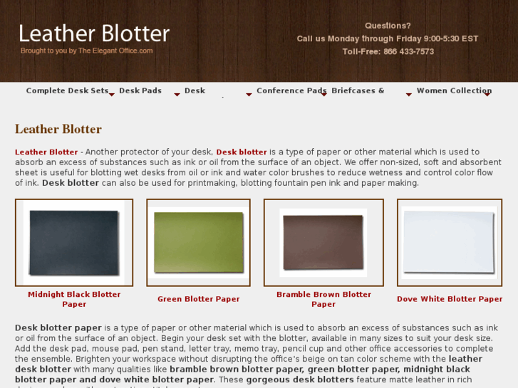 www.leatherblotter.org