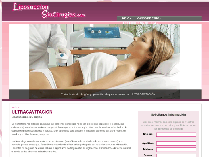 www.liposuccionsincirugias.com