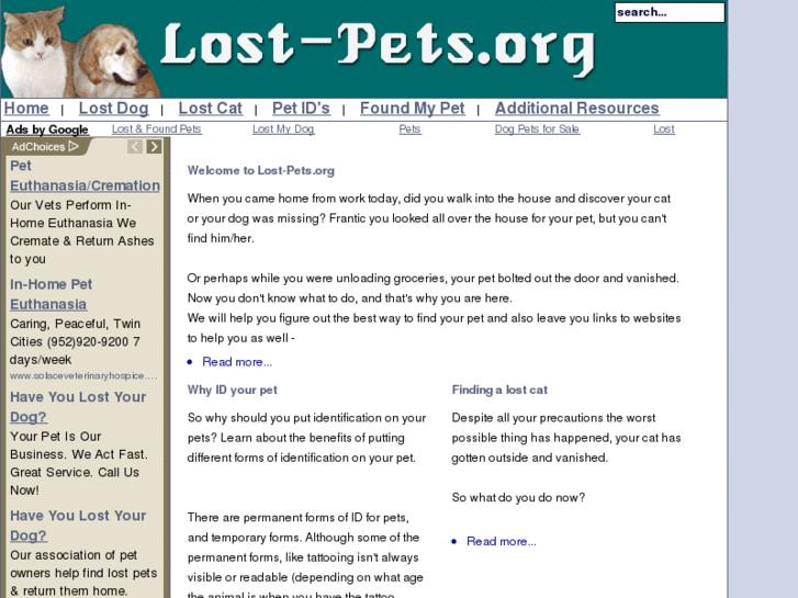 www.lost-pets.org