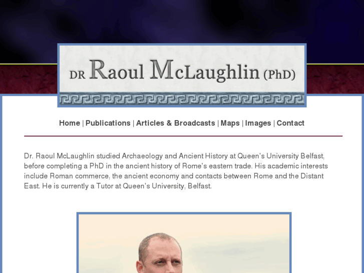 www.raoul-mclaughlin.net