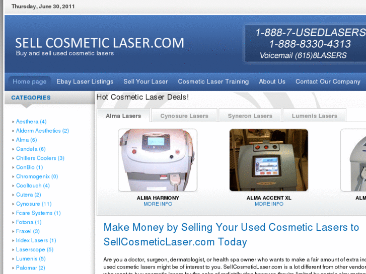 www.sellcosmeticlaser.com