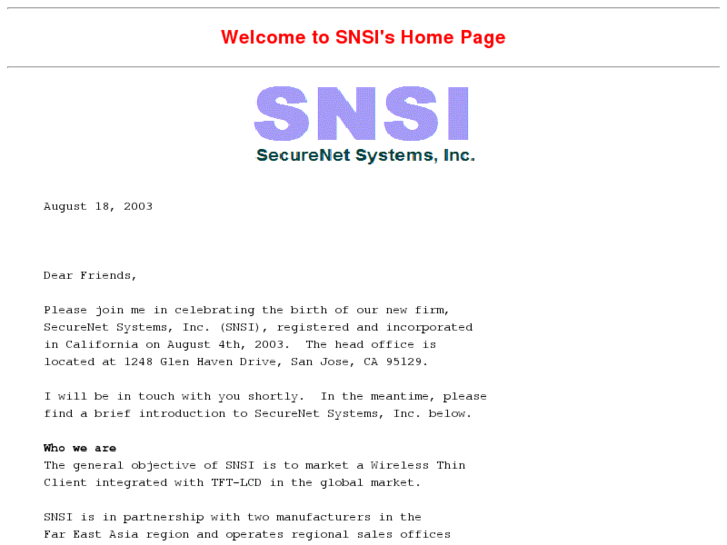 www.snetsys.com