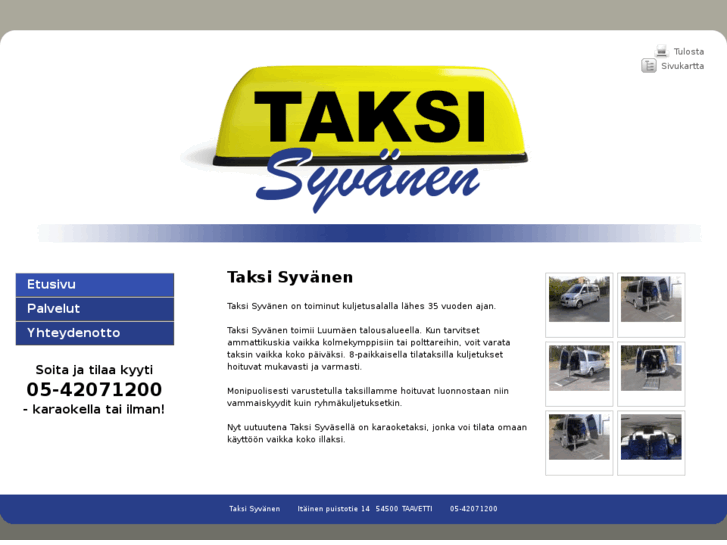 www.taksisyvanen.com