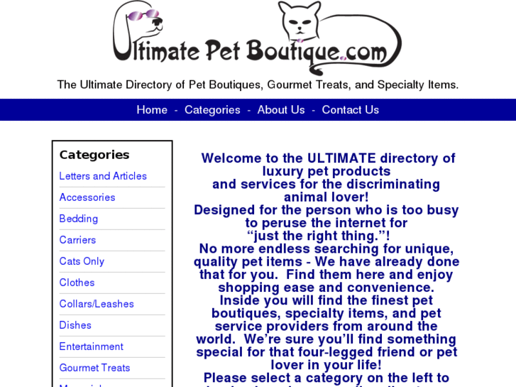 www.ultimatepetboutique.com