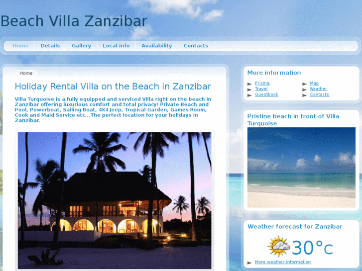 www.zanzibarbeachvilla.com