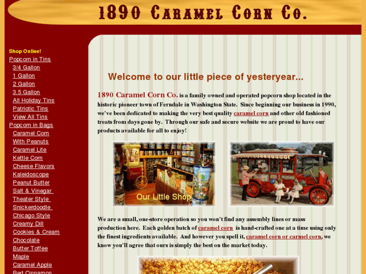 www.1890caramelcorn.com