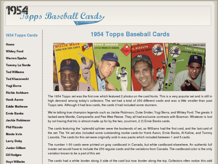 www.1954toppsset.com