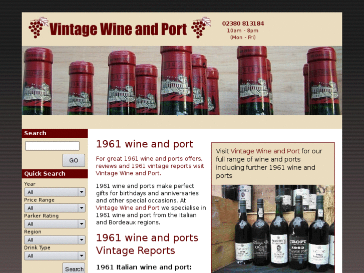 www.1961wine.co.uk