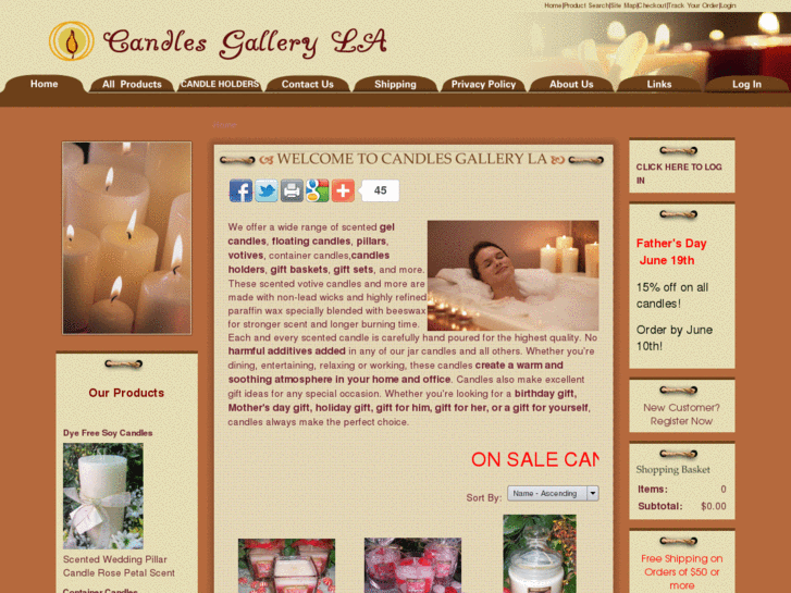 www.candlesgalleryla.com