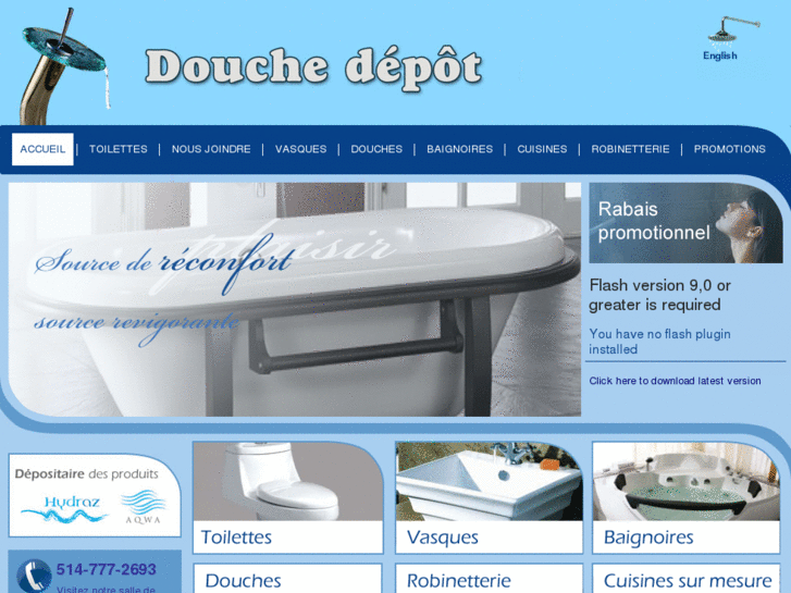 www.douchesdepot.com