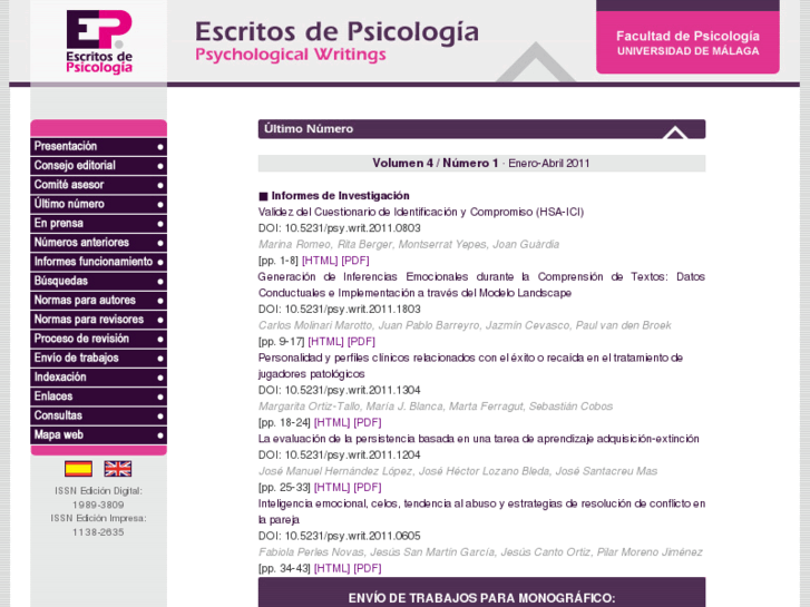 www.escritosdepsicologia.es