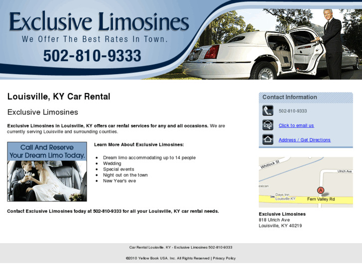 www.exclusivelimosines.com