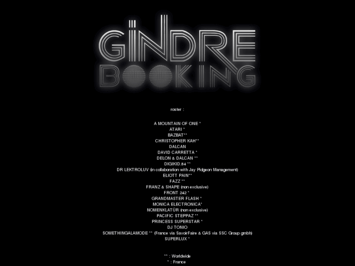 www.gindrebooking.com