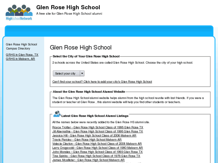 www.glenrosehighschool.org