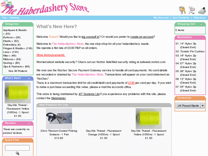 www.haberdasherystore.com