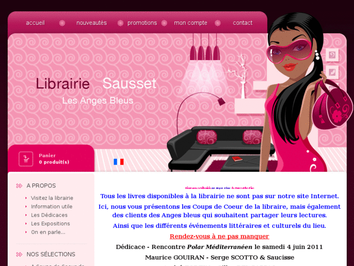 www.librairie-sausset.com