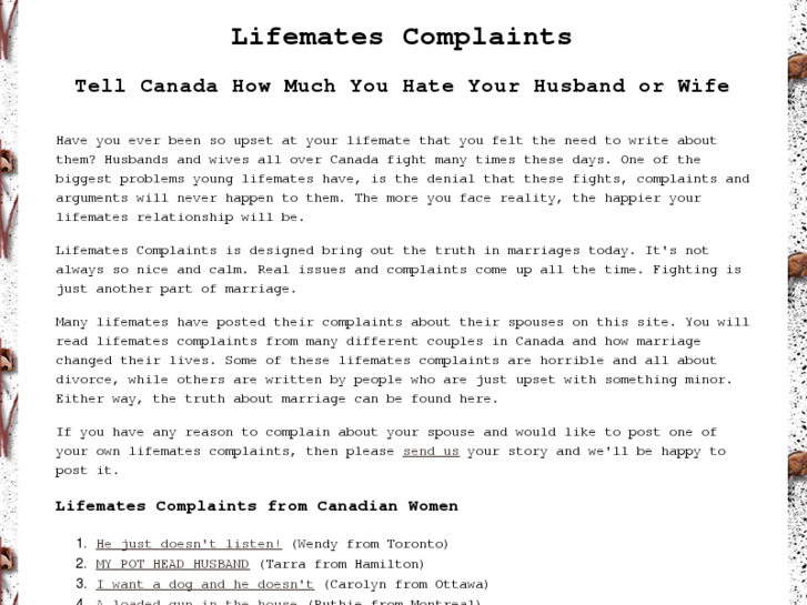 www.lifemates-complaints.com