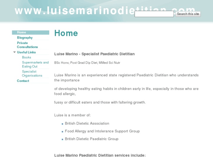 www.luisemarinodietitian.com