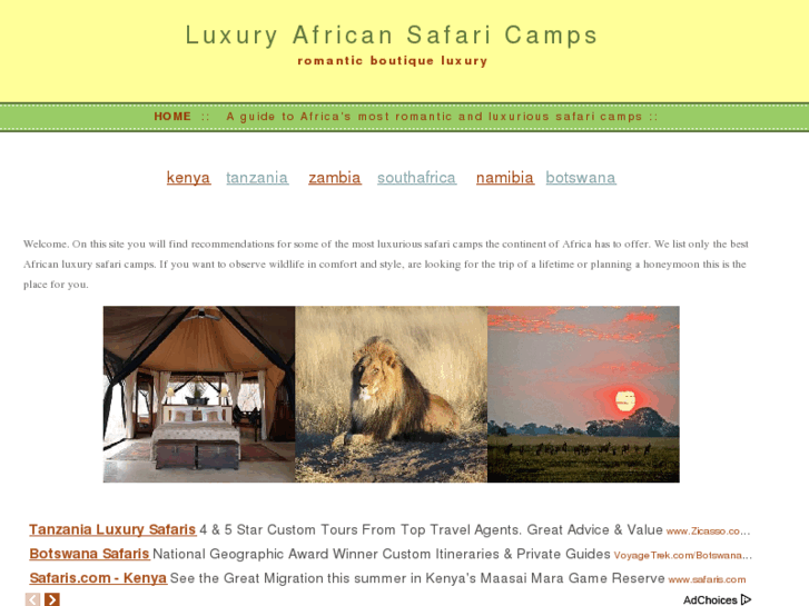 www.luxurysafariafrica.net