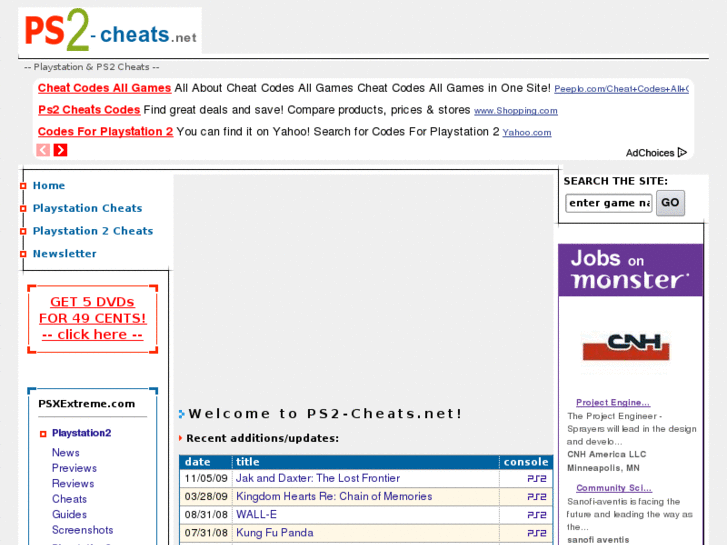 www.ps2-cheats.net