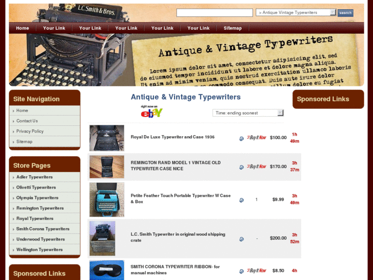 www.antiquevintagetypewriters.com