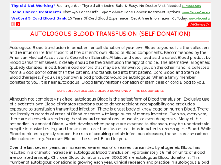 www.autologous.org