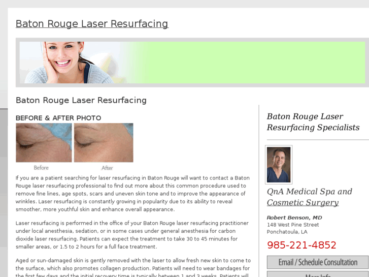 www.batonrougelaserresurfacing.com